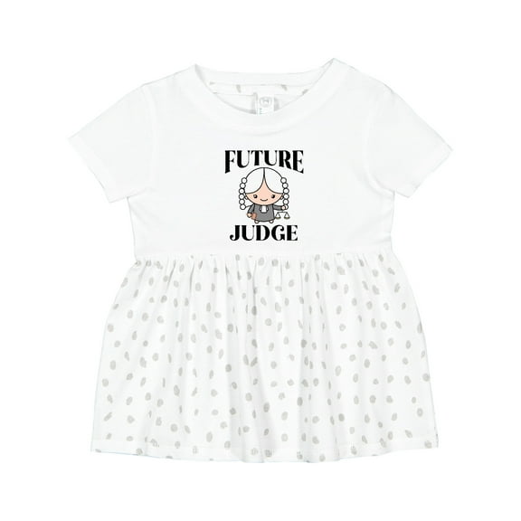Inktastic Future Judge Cute Girls Baby Dress