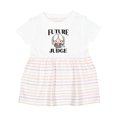 thumbnail image 1 of Inktastic Future Judge Cute Girls Baby Dress, 1 of 5