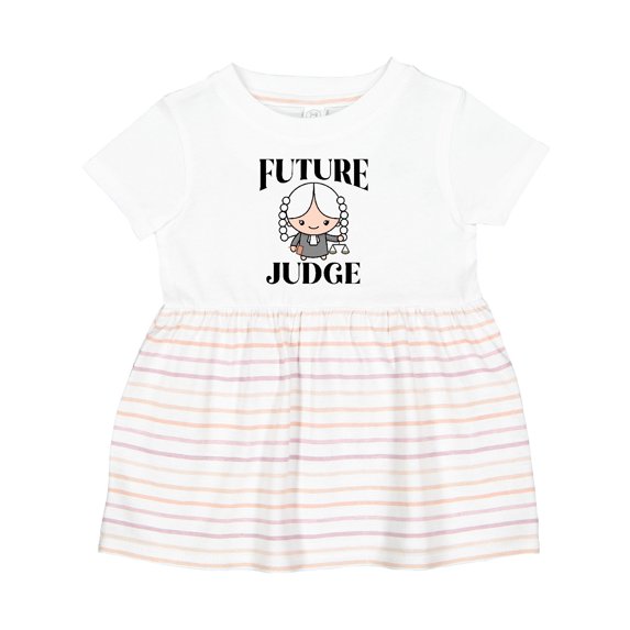 Inktastic Future Judge Cute Girls Baby Dress