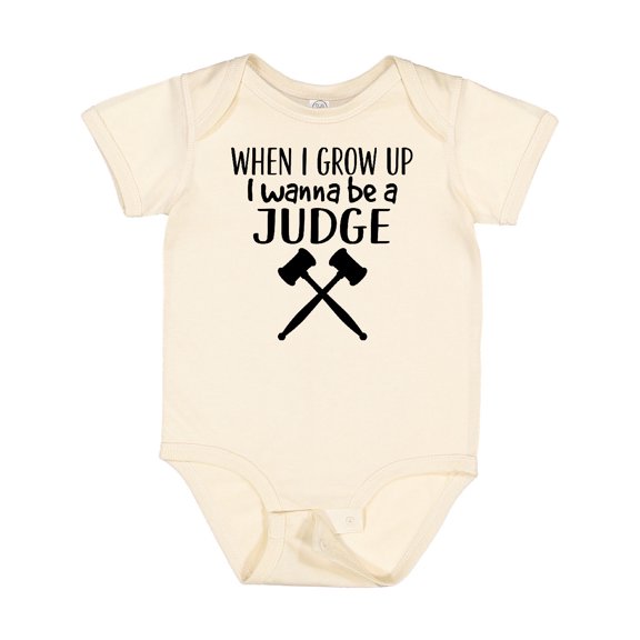 Inktastic Future Judge Gavel Job Boys or Girls Baby Bodysuit
