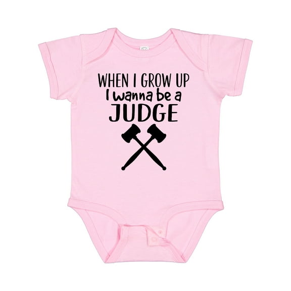 Inktastic Future Judge Gavel Job Boys or Girls Baby Bodysuit
