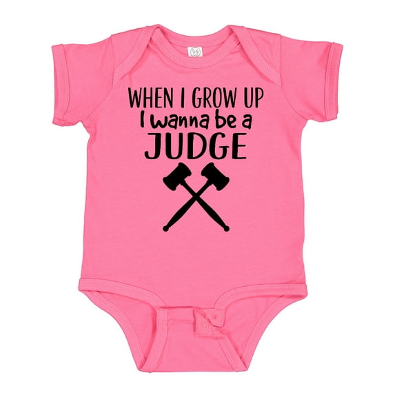Inktastic Future Judge Gavel Job Boys or Girls Baby Bodysuit