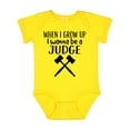 thumbnail image 1 of Inktastic Future Judge Gavel Job Boys or Girls Baby Bodysuit, 1 of 5