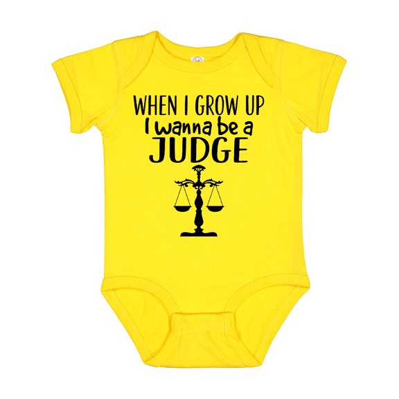 Inktastic Future Judge Law Scale Boys or Girls Baby Bodysuit