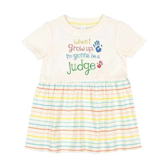 Inktastic Future Judge for Kids Girls Baby Dress