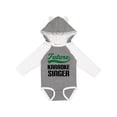 thumbnail image 1 of Inktastic Future Karaoke Singer Boys Long Sleeve Baby Bodysuit, 1 of 5