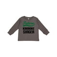 thumbnail image 1 of Inktastic Future Karaoke Singer Boys Long Sleeve Toddler T-Shirt, 1 of 5