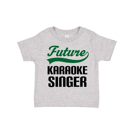 Inktastic Future Karaoke Singer Boys Toddler T-Shirt