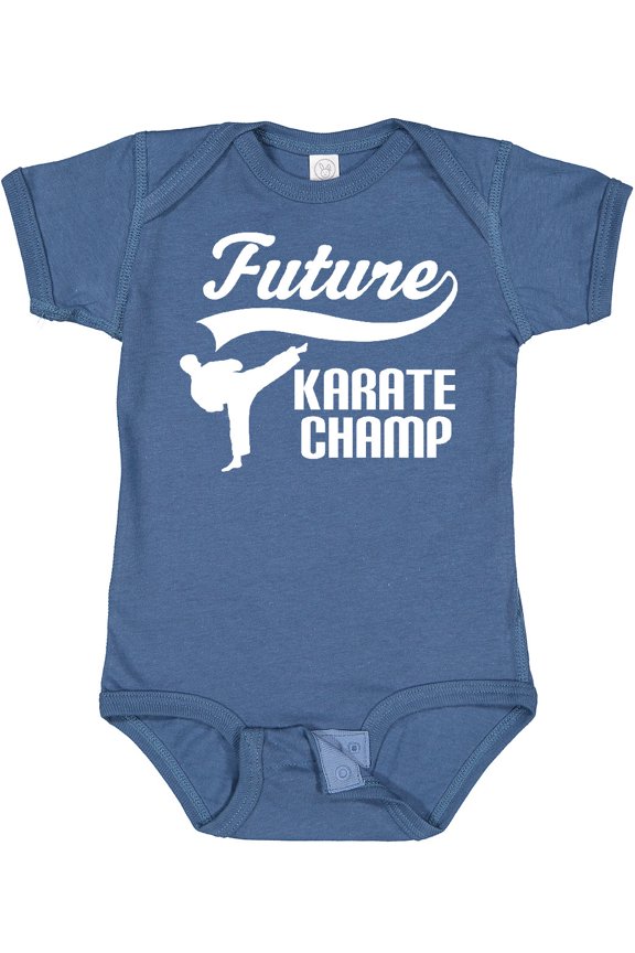 Future Karate Champ Boys Baby Bodysuit