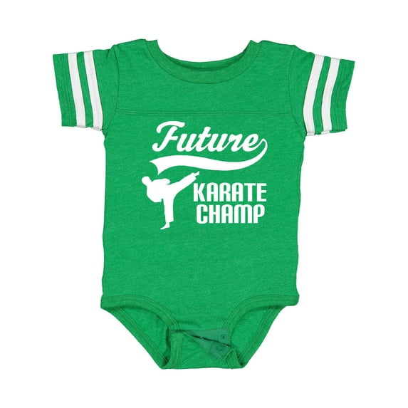 Inktastic Future Karate Champ Boys Baby Bodysuit