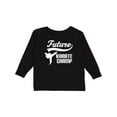 thumbnail image 1 of Inktastic Future Karate Champ Boys Long Sleeve Toddler T-Shirt, 1 of 5