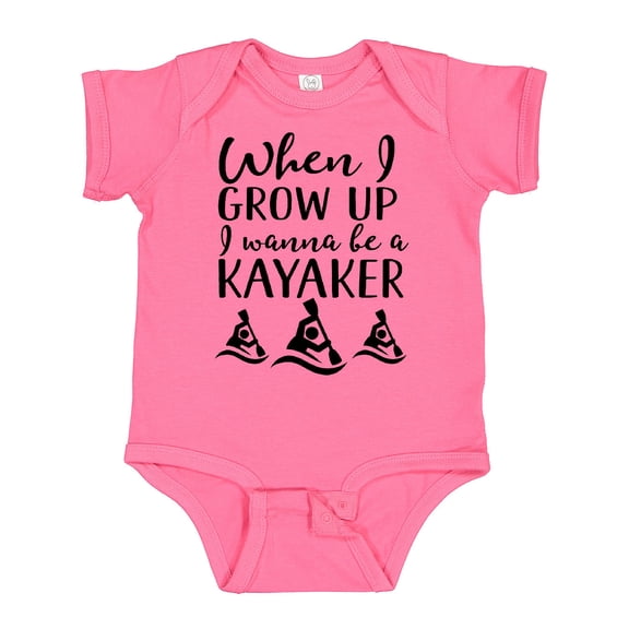Inktastic Future Kayaker Boating Gift Kayaking Boys or Girls Baby Bodysuit