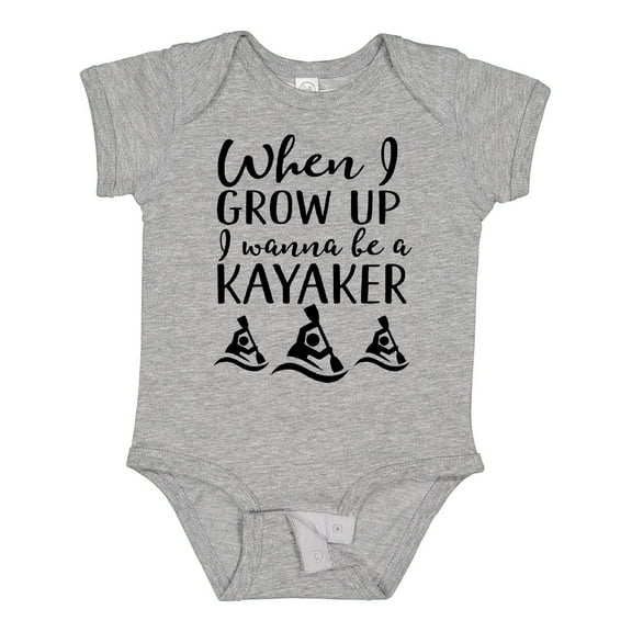 Inktastic Future Kayaker Boating Gift Kayaking Boys or Girls Baby Bodysuit