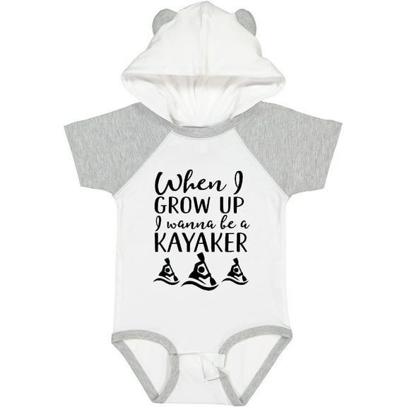 Inktastic Future Kayaker Boating Gift Kayaking Boys or Girls Baby Bodysuit