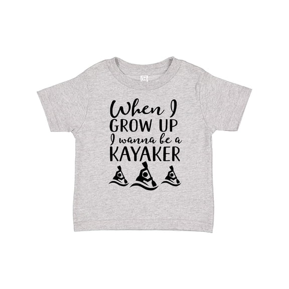 Inktastic Future Kayaker Boating Gift Kayaking Boys or Girls Toddler T-Shirt