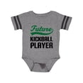 thumbnail image 1 of Inktastic Future Kickball Player Boys or Girls Baby Bodysuit, 1 of 4