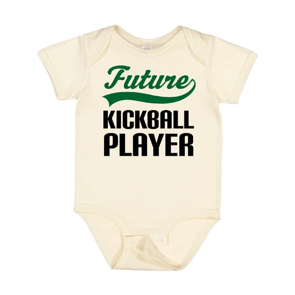 Inktastic Future Kickball Player Boys or Girls Baby Bodysuit