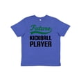 thumbnail image 1 of Inktastic Future Kickball Player Youth T-Shirt, 1 of 5