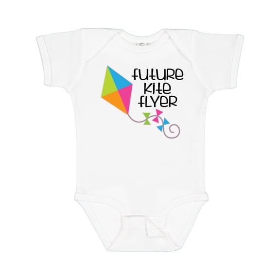 Inktastic Future Kite Flyer Boys or Girls Baby Bodysuit