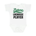 thumbnail image 1 of Inktastic Future Lacrosse Player Boys Baby Bodysuit, 1 of 5