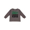 thumbnail image 1 of Inktastic Future Lacrosse Player Boys Long Sleeve Toddler T-Shirt, 1 of 5
