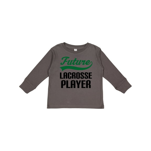 Inktastic Future Lacrosse Player Boys Long Sleeve Toddler T-Shirt