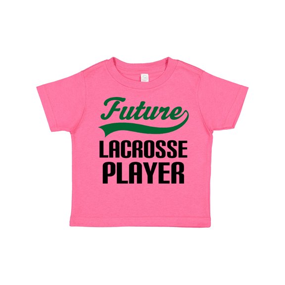 Inktastic Future Lacrosse Player Boys Toddler T-Shirt