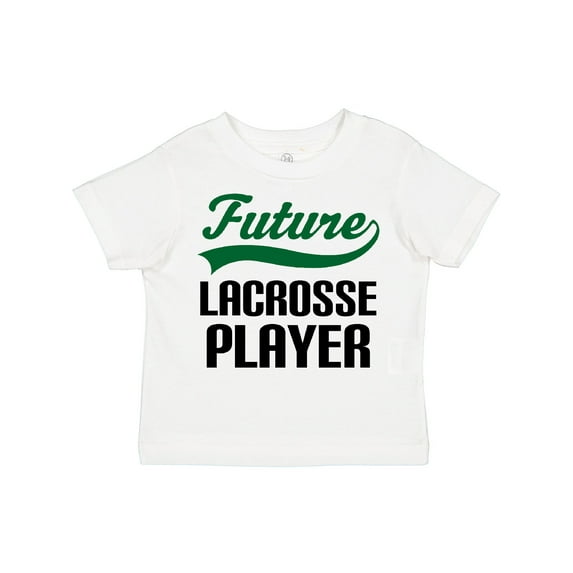 Inktastic Future Lacrosse Player Boys Toddler T-Shirt