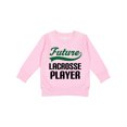 thumbnail image 1 of Inktastic Future Lacrosse Player Toddler Sweatshirt, 1 of 4