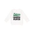 thumbnail image 1 of Inktastic Future Lacrosse Player Toddler Sweatshirt, 1 of 4
