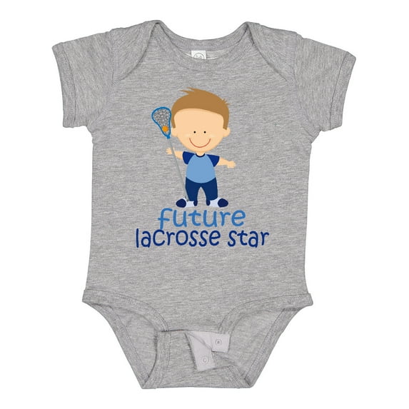 Inktastic Future Lacrosse Star Boy Boys Baby Bodysuit