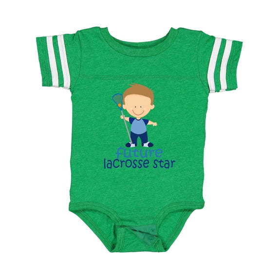 Inktastic Future Lacrosse Star Boy Boys Baby Bodysuit