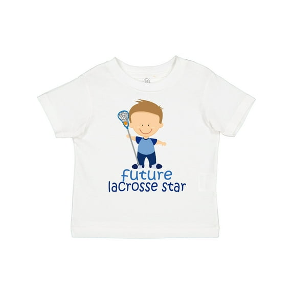Inktastic Future Lacrosse Star Boy Boys Toddler T-Shirt