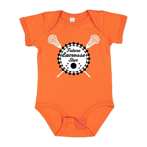 Inktastic Future Lacrosse Star Childs Boys or Girls Baby Bodysuit