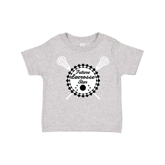 Inktastic Future Lacrosse Star Childs Boys or Girls Toddler T-Shirt