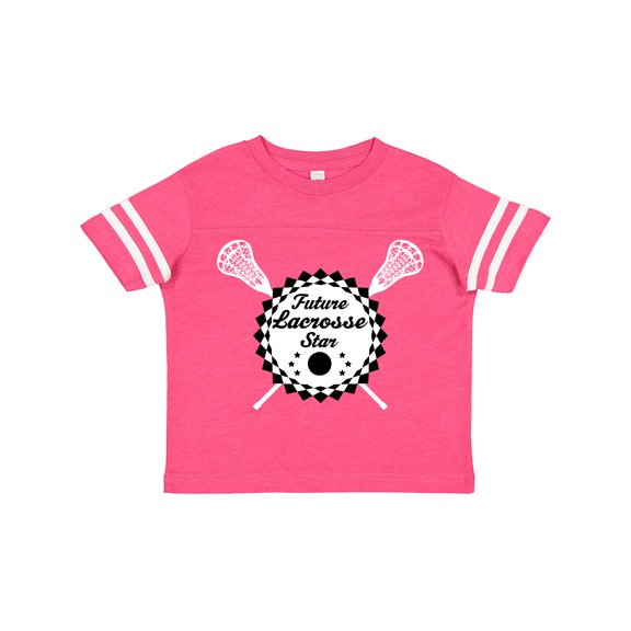 Inktastic Future Lacrosse Star Childs Boys or Girls Toddler T-Shirt