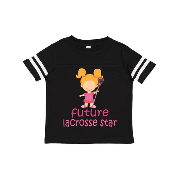 Inktastic Future Lacrosse Star Girl Girls Toddler T-Shirt