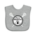 thumbnail image 1 of Inktastic Future Lacrosse Star childs Boys or Girls Baby Bib, 1 of 4