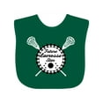 thumbnail image 1 of Inktastic Future Lacrosse Star childs Boys or Girls Baby Bib, 1 of 4