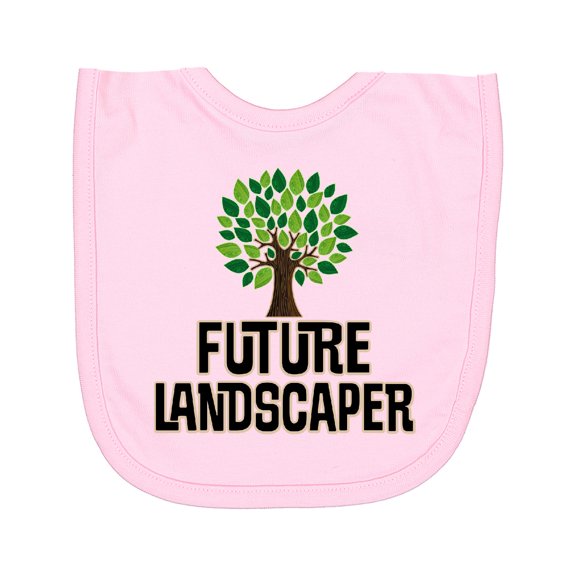 Inktastic Future Landscaper Horticulture Specialist Newborn Bib