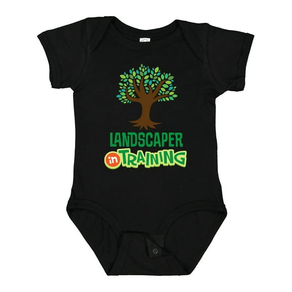 Inktastic Future Landscaper in Training Boys or Girls Baby Bodysuit