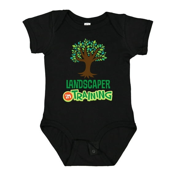 Inktastic Future Landscaper in Training Boys or Girls Baby Bodysuit