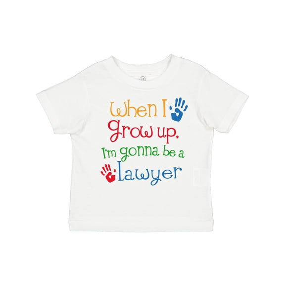 Inktastic Future Lawyer Boys Girls Attorney Boys or Girls Toddler T-Shirt