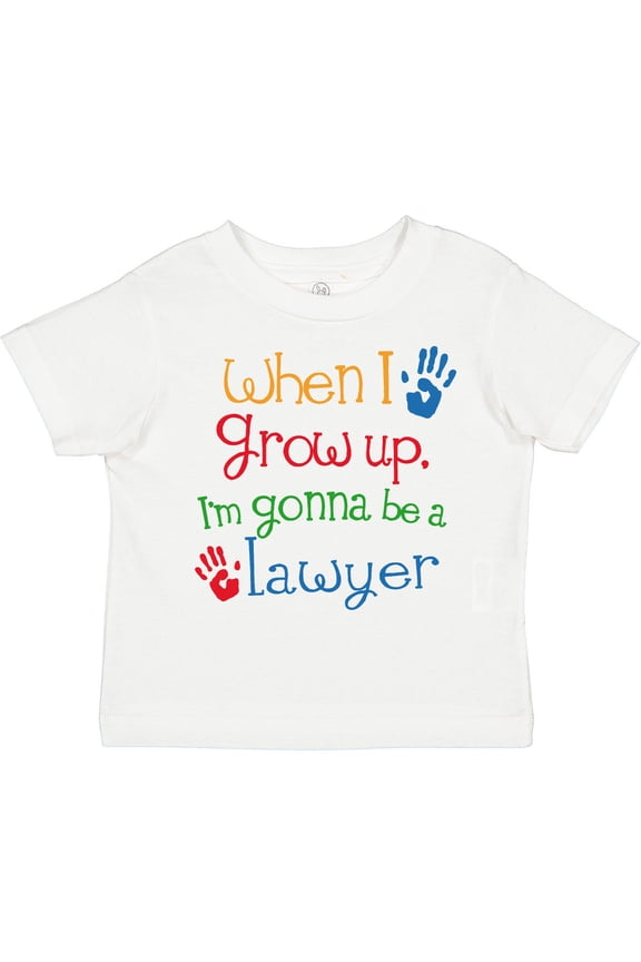 Future Lawyer Boys Girls Attorney Boys or Girls Toddler T-Shirt