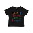 thumbnail image 1 of Inktastic Future Lawyer Boys Girls Attorney Boys or Girls Toddler T-Shirt, 1 of 5