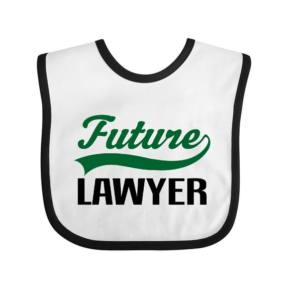 Inktastic Future Lawyer Boys or Girls Baby Bib