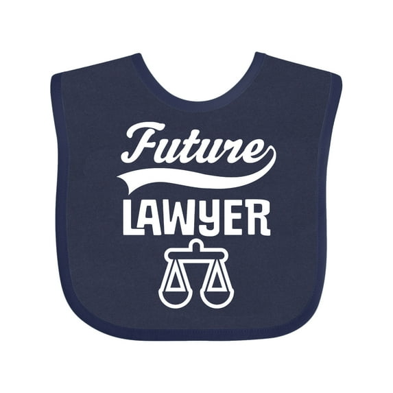 Inktastic Future Lawyer Boys or Girls Baby Bib