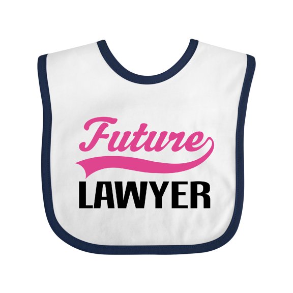 Inktastic Future Lawyer Boys or Girls Baby Bib