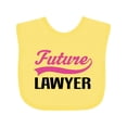 thumbnail image 1 of Inktastic Future Lawyer Boys or Girls Baby Bib, 1 of 4