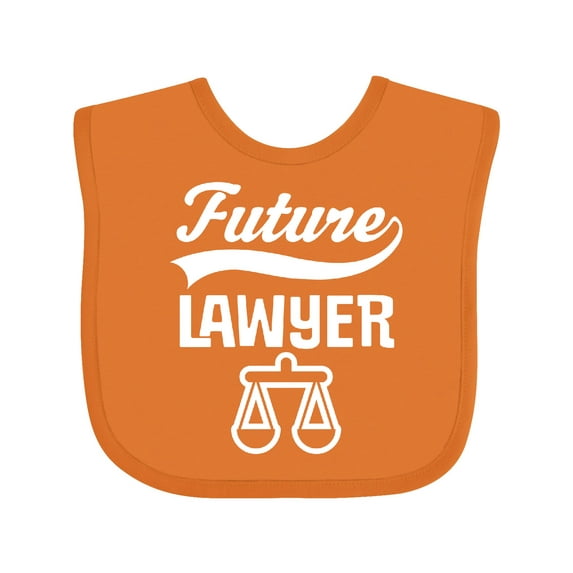Inktastic Future Lawyer Boys or Girls Baby Bib